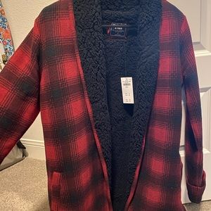 Abercrombie and fitch Sherpa cardigan
